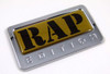 rap special edition adhesive chrome emblem