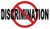 NO DISCRIMINATION ANTI RACISM STICKER NO DISCRIMINATION ANTI RACISM STICKER