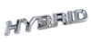 Hybrid Triple Chrome Plated Adhesive Emblem