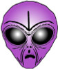 Alien Head Sticker 8 Alien Head Sticker 8