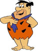 Fred Flintstone Color Decal Sticker