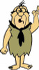 Mr Slate Freds Flintstones Boss COLOR Sticker Mr Slate Freds Flintstones Boss COLOR Sticker
