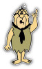 The Flintstones Mr Slate Cartoon Car Bumper Sticker The Flintstones Mr Slate Cartoon Car Bumper Sticker