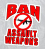 BAN ASSULT WEAPOND STICKER 66