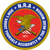 nra logo spoof sticker