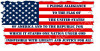 USA FLAG WITH PLEDGE COLOR STICKER