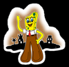 Spongebob G Decal Sticker