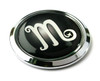 Scorpio 3D Adhesive Chrome Zodiac Auto Emblem