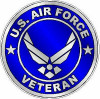AIR FORCE VETERAN blue AIR FORCE VETERAN blue