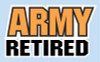 ARMY RETIRED STICKER ARMY RETIRED STICKER