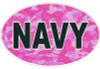 CAMO PINK OVAL NAVY DECALS CAMO PINK OVAL NAVY DECALS