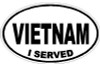 I served MILITARY OVAL DECALS VIETNAM I served MILITARY OVAL DECALS VIETNAM