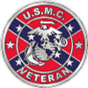 MARINE CORPS VETERAN flag rebel MARINE CORPS VETERAN flag rebel