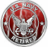NAVY RETIRED lightning red NAVY RETIRED lightning red