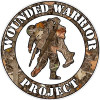 WOUNDED WARRIOR FILLS nature camo sticker