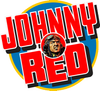 johnny red logo Military Sticker