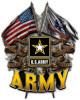US ARMY DEFEND MILITARY STICKER US ARMY DEFEND MILITARY STICKER