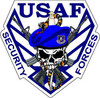 USAF Security Forces Logo Sticker USAF Security Forces Logo Sticker