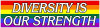 Diversity is our Strength Bumper Sticker