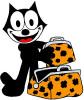 Felix the Cat Digital Diecut Decal Stickers 07