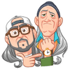 jay and silent bob funny cartoon wall sticker 24 jay and silent bob funny cartoon wall sticker 24