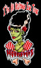 HORRORPOPS PSYCHO BITCH BAND STICKER 2