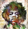 Jimi Hendrix BAND Sticker