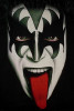 Kiss Simmons Tongue Band Sticker