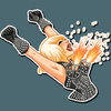 Lady Gaga Band Sticker 16