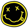 NIRVANA smiley rock band Vinyl Car Sticker