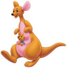 Kanga Winnie the Pooh with baby sticker