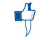 FB Like with Knife
