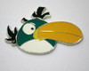 Angry Bird METAL Car Emblem Green