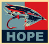 Hope Fishing Sticker