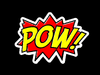 POW CARTOON sticker