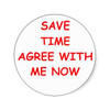 save time agree now funny sticker