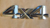 4x4 Prism Chrome Emblem