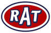RAT Oval Sticker funny color auto sticker