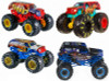 MONSTER TRUCK STICKER SET 4pcs A