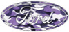 Ford Logo Decal Sticker - PURPLE CAMO