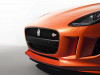 jaguar f type orange front end sticker