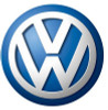 Volkswagen foreign car Logo Color Vinyl Sticker