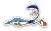 ROAD RUNNER TOUNG OUT STICKER 33