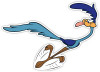 ROAD RUNNER TOUNG OUT STICKER