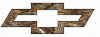 Chevy Bowtie Logo Decal Sticker - NATURE CAMO