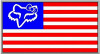 F BOW USA Flag Decal Sticker
