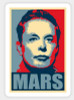 Elon Musk MARS Sticker