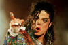 michael jackson on stage stiucker