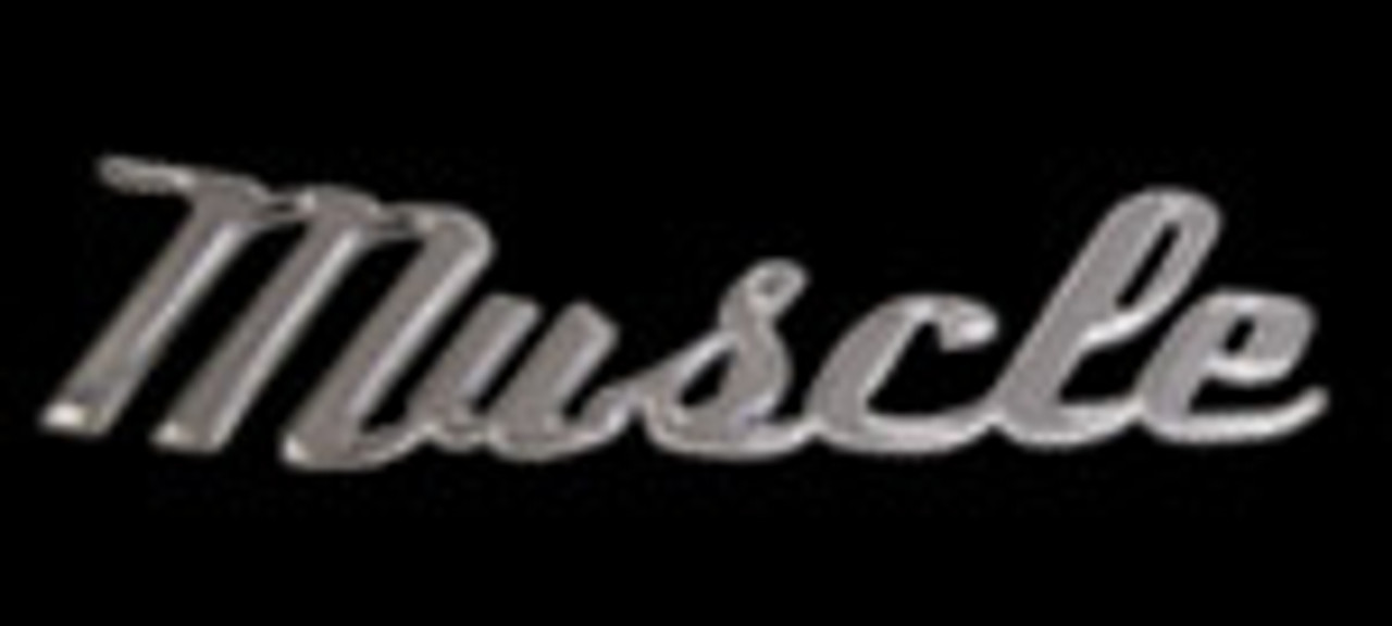 Smart Script Chrome Metal Emblems