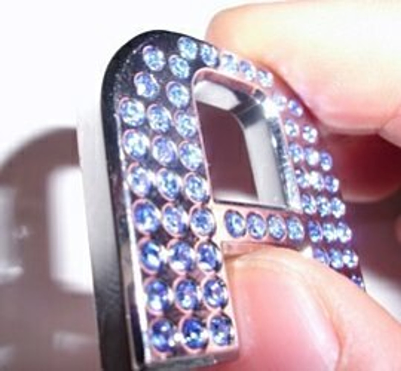 Crystal BLUE - 1.2"